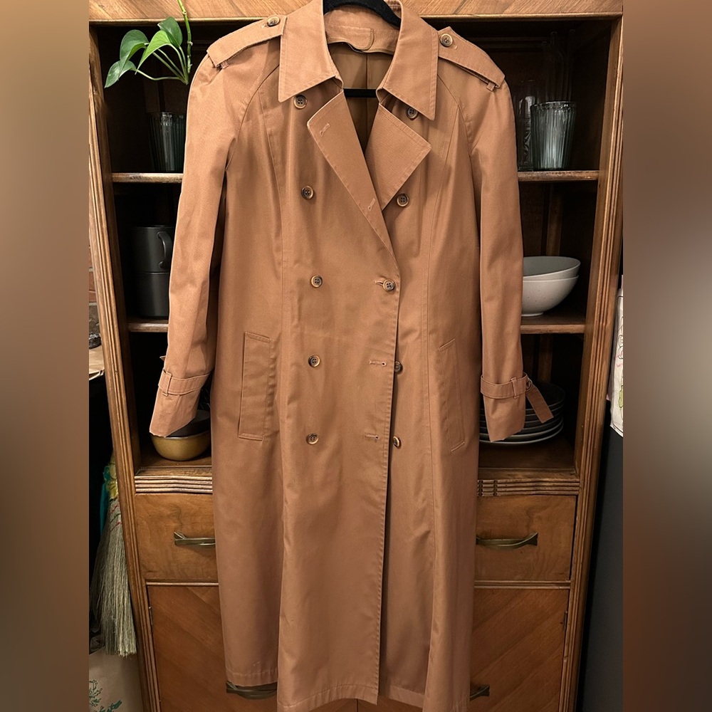 Vintage London Fog Double Breast Trench